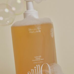 Amber 525 scented hand and body wash