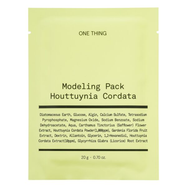 modeling masque Houttuynia