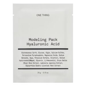 modeling masque Hyaluronique