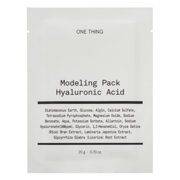 modeling masque Hyaluronique