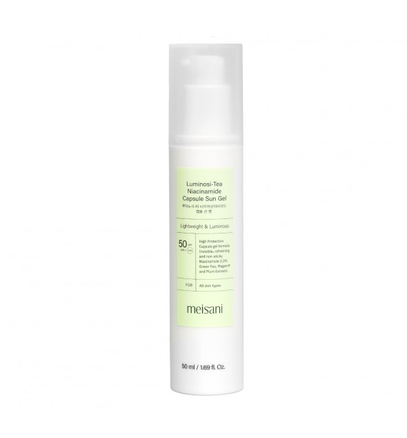 Luminosi tea niacinamide sun gel SPF 50